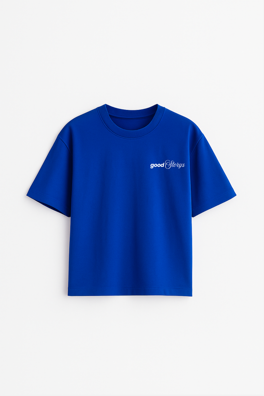 LUXVÓIRE™️ T-SHIRT – BAD IDEAS GOOD STORYS OVERSIZED EDITION