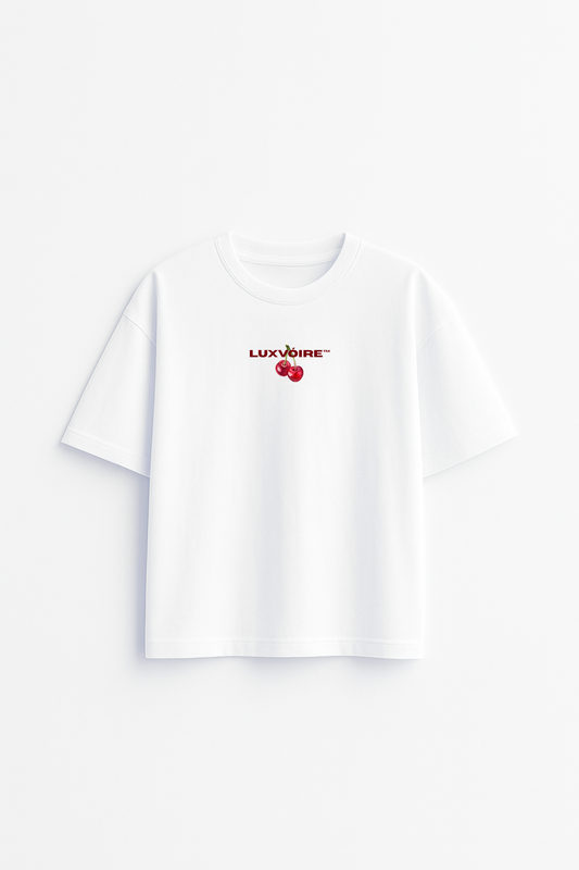 LUXVÓIRE™ CHERRY BLOOM PREMIUM GRAPHIC TEE