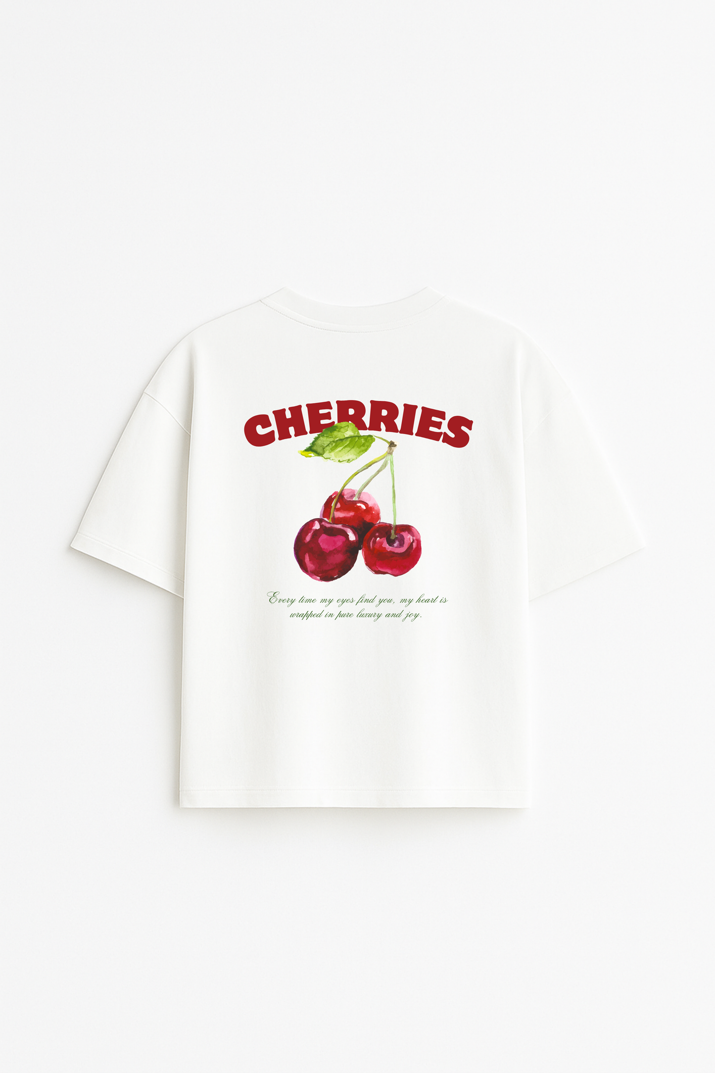 LUXVÓIRE™ CHERRY BLOOM PREMIUM GRAPHIC TEE