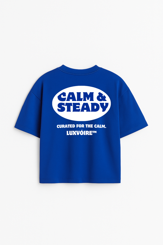 LUXVÓIRE™️ CALM & STEADY OVERSIZED T-SHIRT