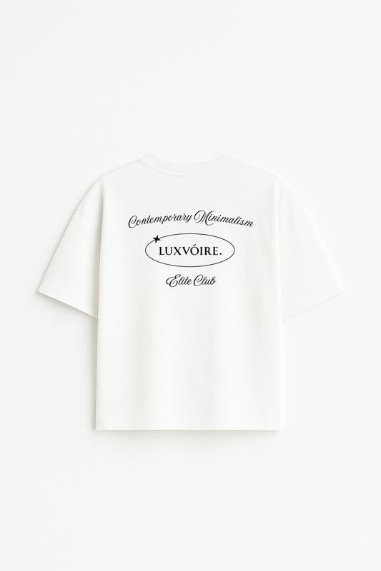 LUXVOÍRE™ SIGNATURE STARLIGHT TEE – ELITE CLUB EDITION