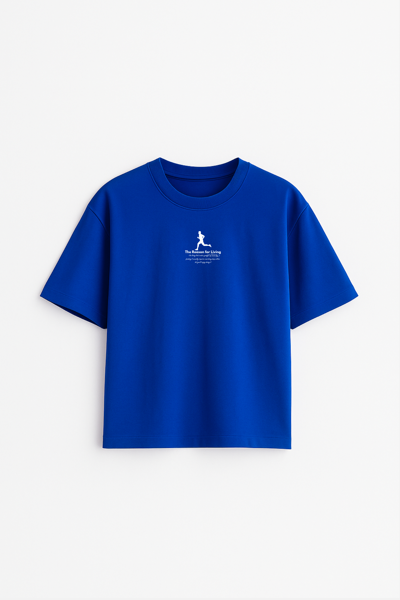 LUXVÓIRE™️ CLIMBING LIFE’S HILL GRAPHIC OVERSIZED TEE