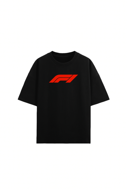 LUXVÓIRE™️ GRAND PRIX SERIES – RED F1 EMBLEM EDITION TEE