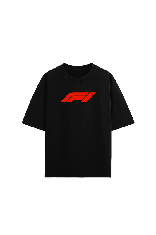 LUXVÓIRE™️ GRAND PRIX SERIES – RED F1 EMBLEM EDITION TEE