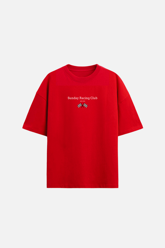 LUXVÓIRE™️ F1 SUNDAY RACING CLUB – SCARLET EDITION
