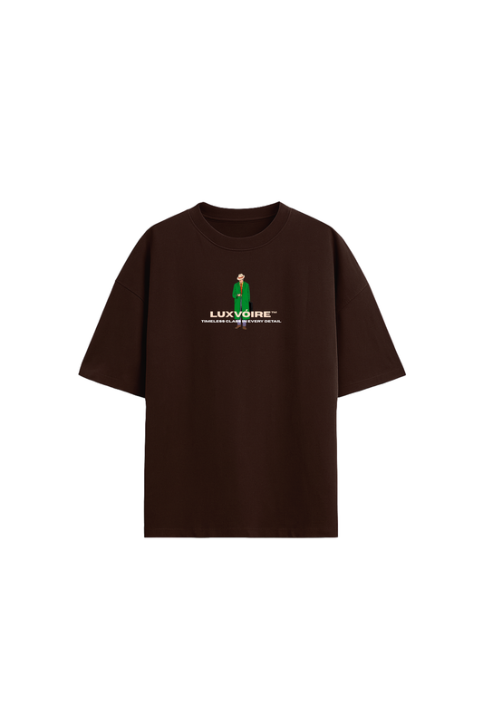 LUXVÓIRE™ TIMESETTER BROWN TEE