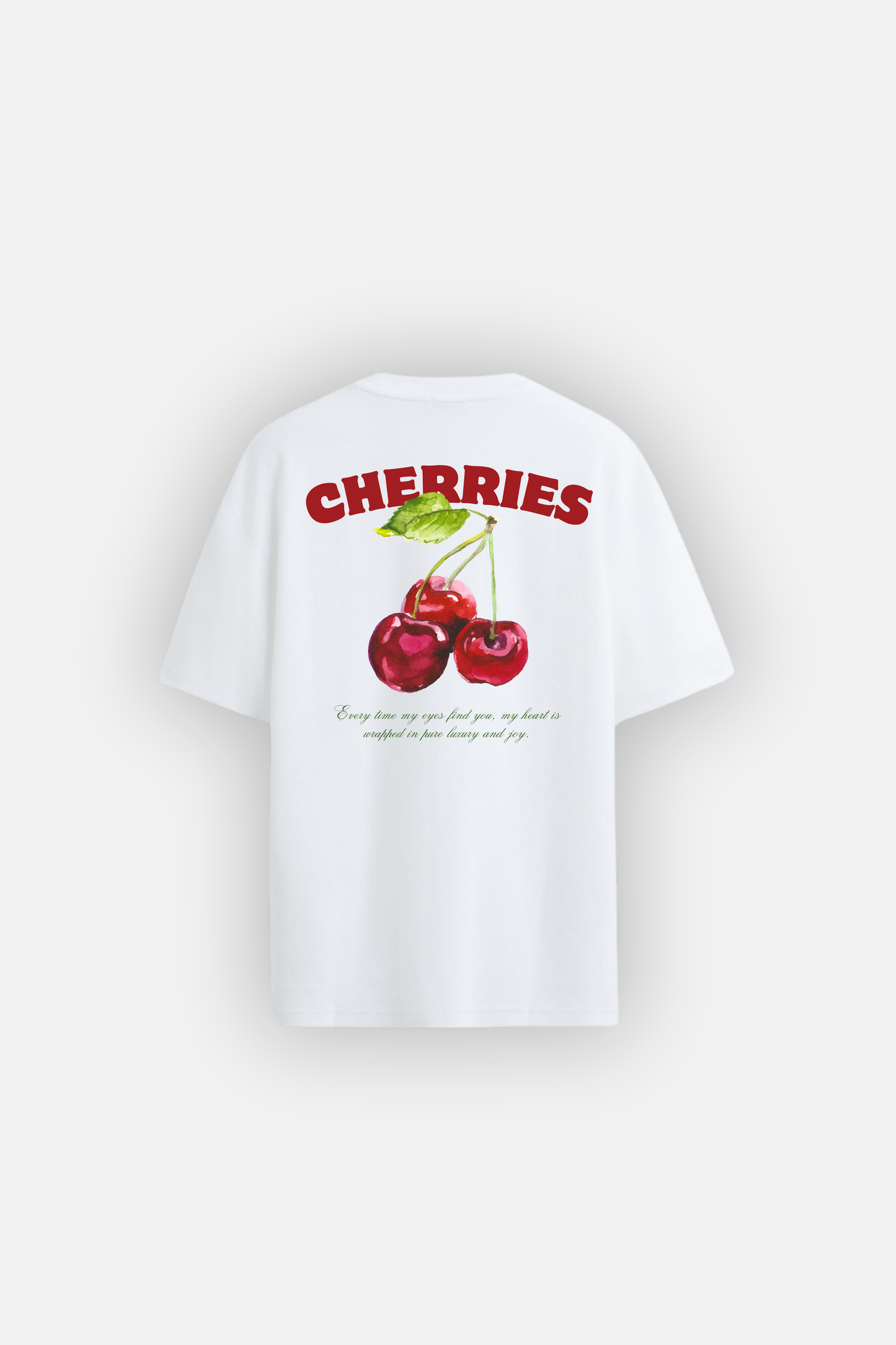 LUXVÓIRE™ CHERRY BLOOM PREMIUM GRAPHIC TEE