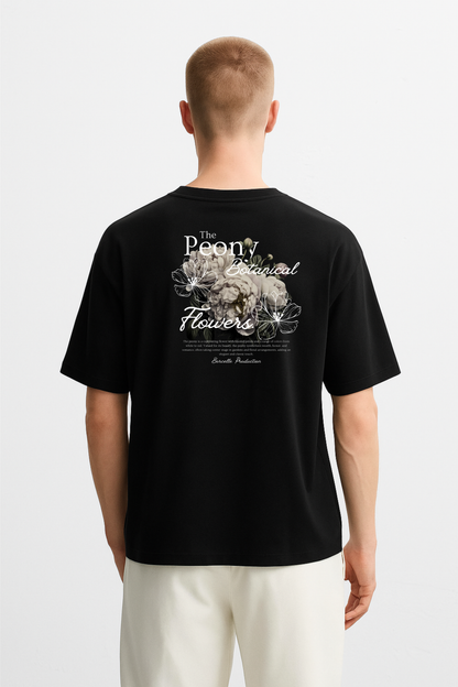 LUXVÓIRE™ MIDNIGHT BLOOM LUXE TEE